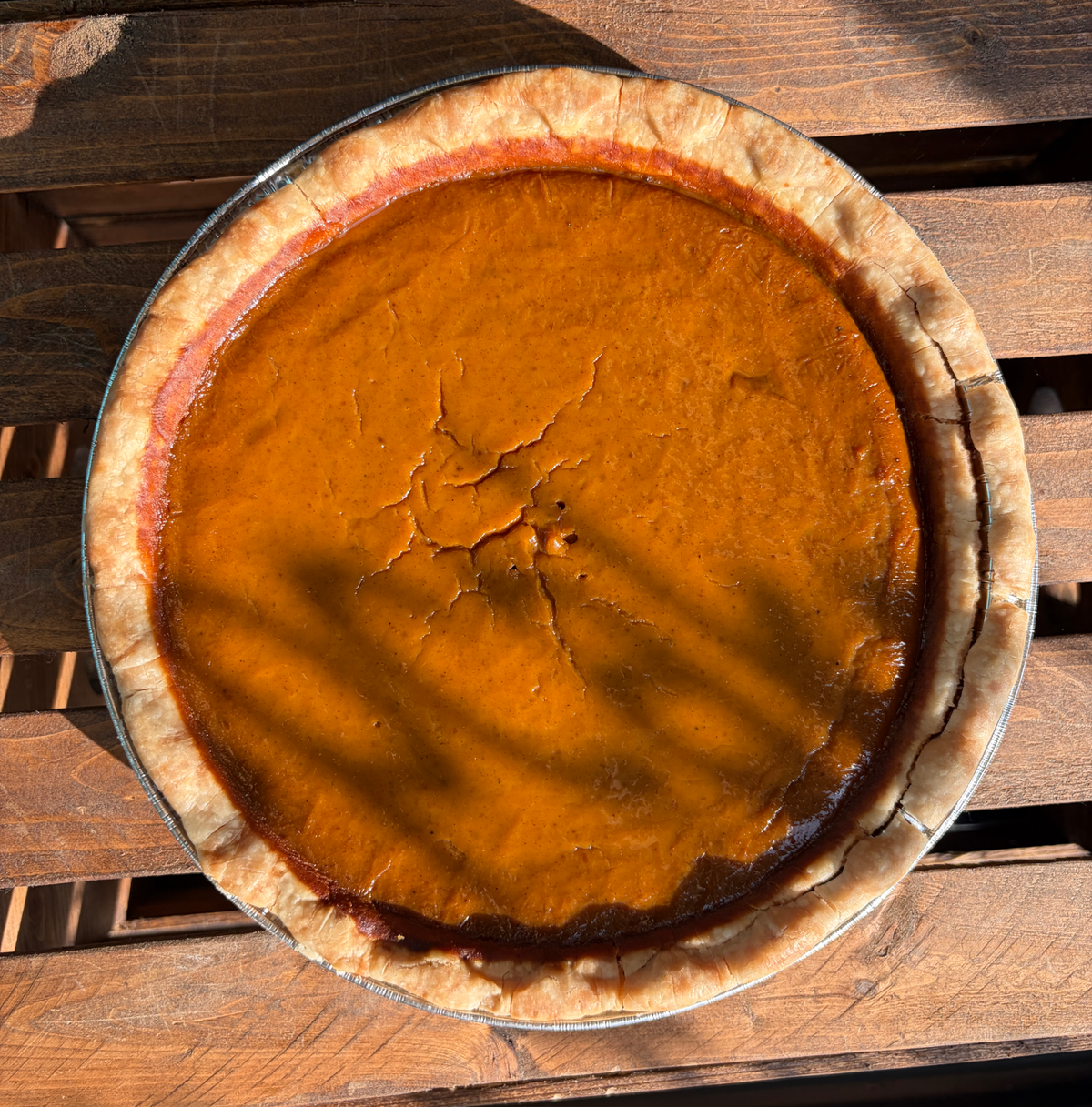 Pumpkin Pie 9" (ready to bake)