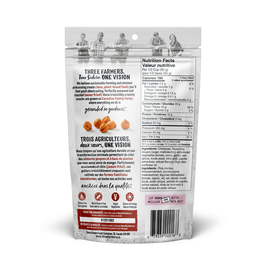 Three Farmers - BBQ Chickpeas