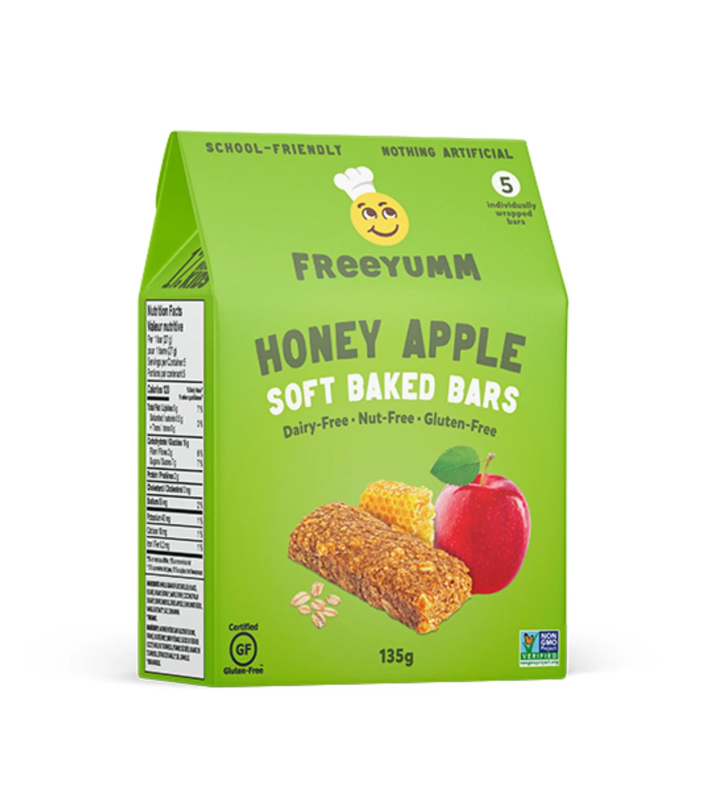 Free Yumm - Honey Apple Oat Bars