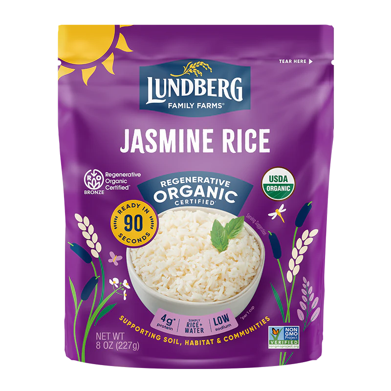 Lundberg - Jasmine Rice, Regenerative - Organic