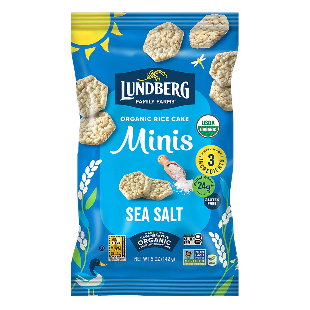 Lundberg - Rice Cake, Sea Salt - Organic