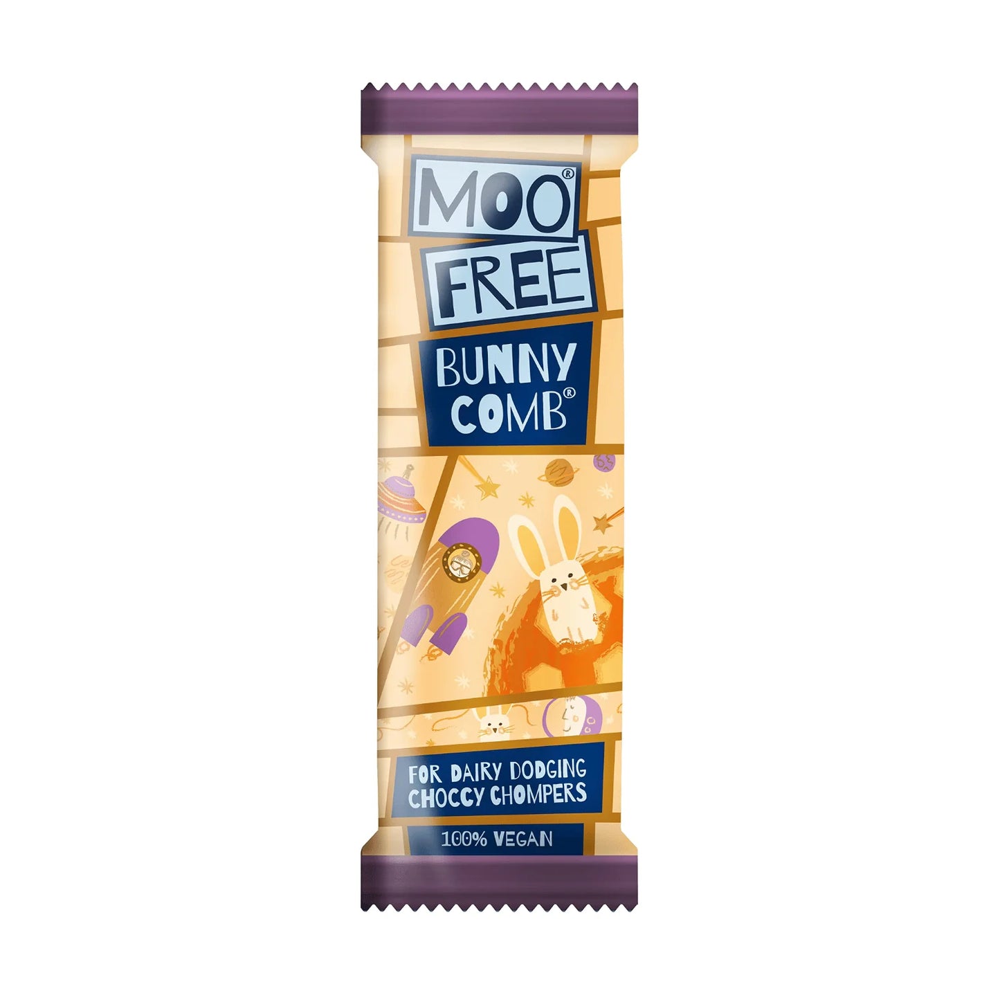 Moo Free - Bunnycomb Chocolate (20g)