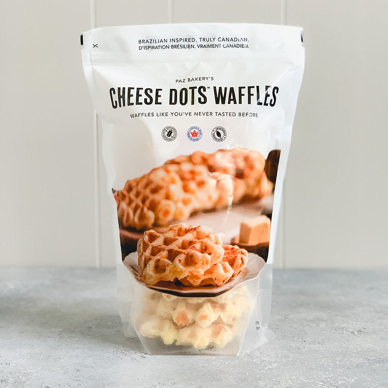 Paz Bakery's Cheese Dot Waffles