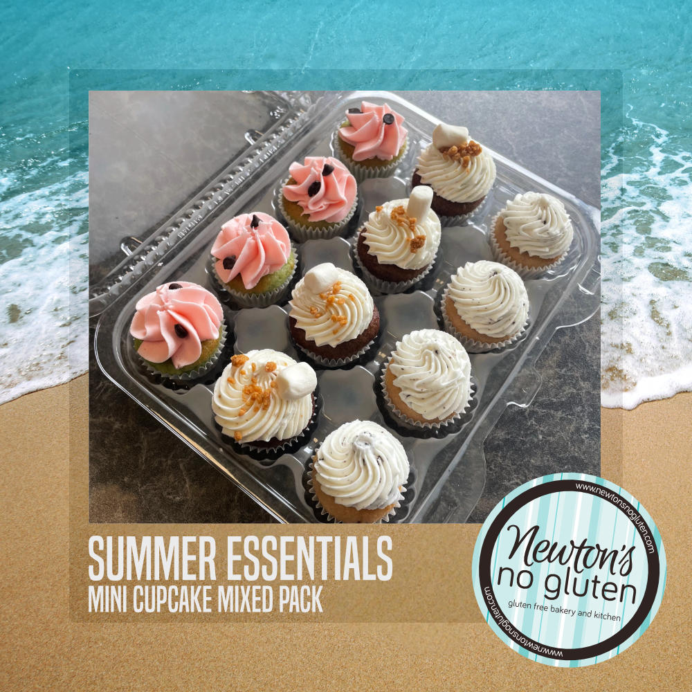 Summer Essentials Mixed Pack Mini Cupcakes (12)