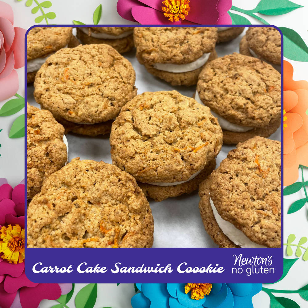 Carrot Cake Sandwich Cookie