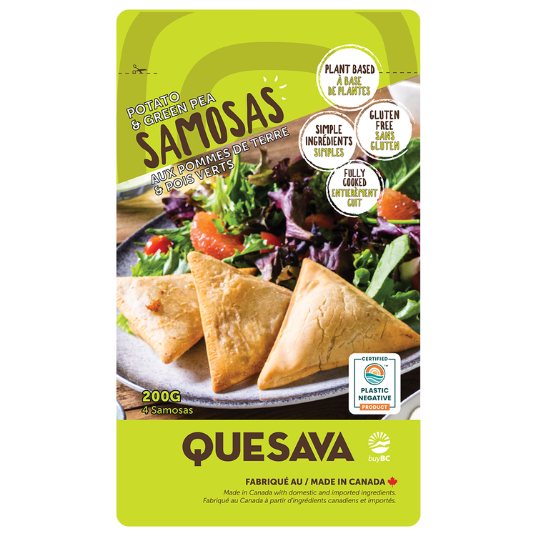 Quesava Green Pea & Potato Samosa