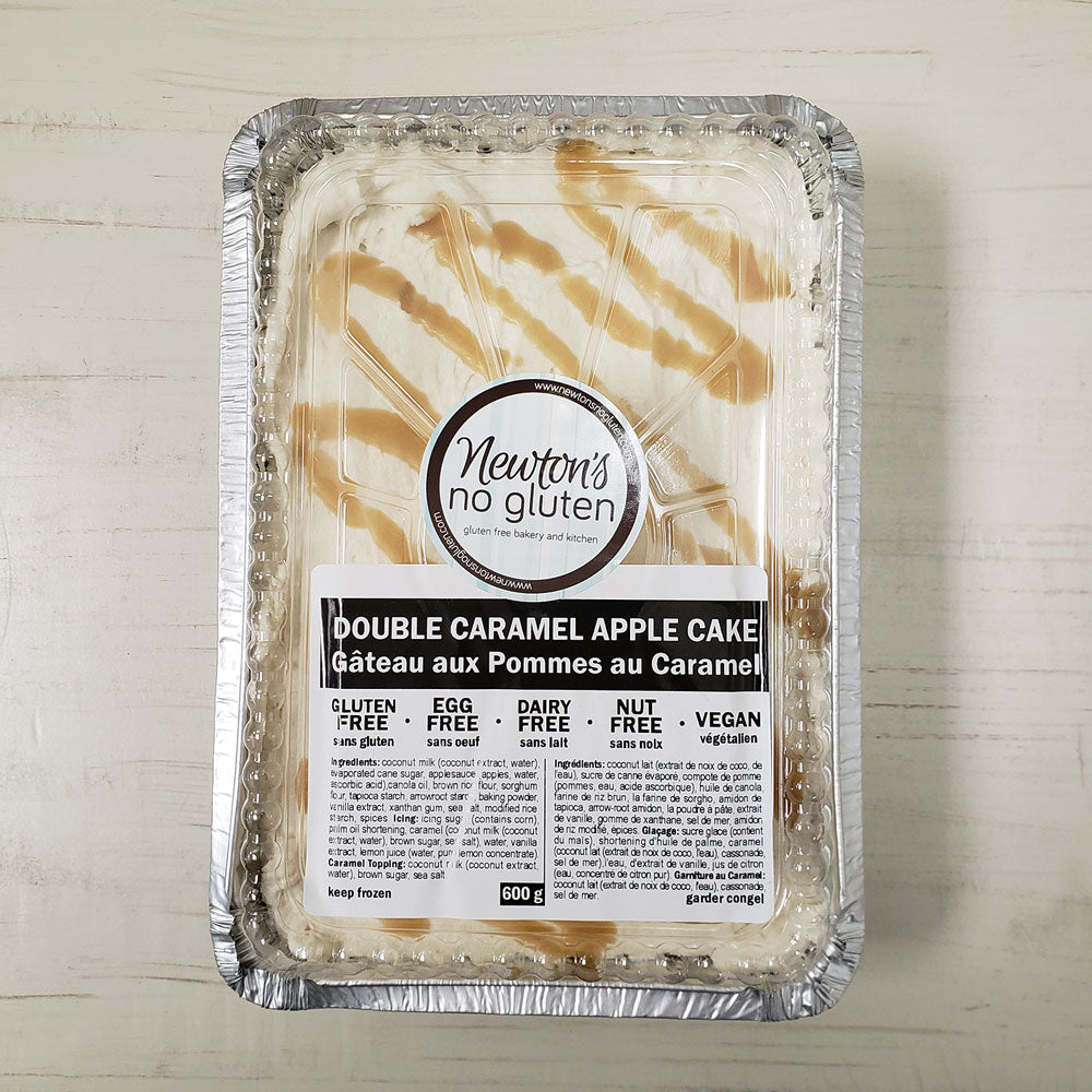 Double Caramel Apple Cake