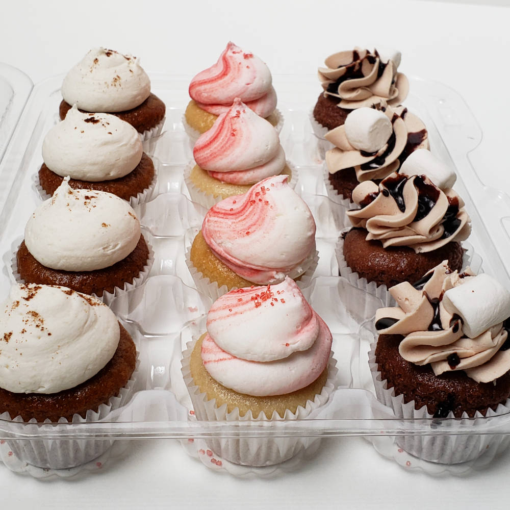 Holiday Mixed Pack Minis Mini Cupcakes (12)