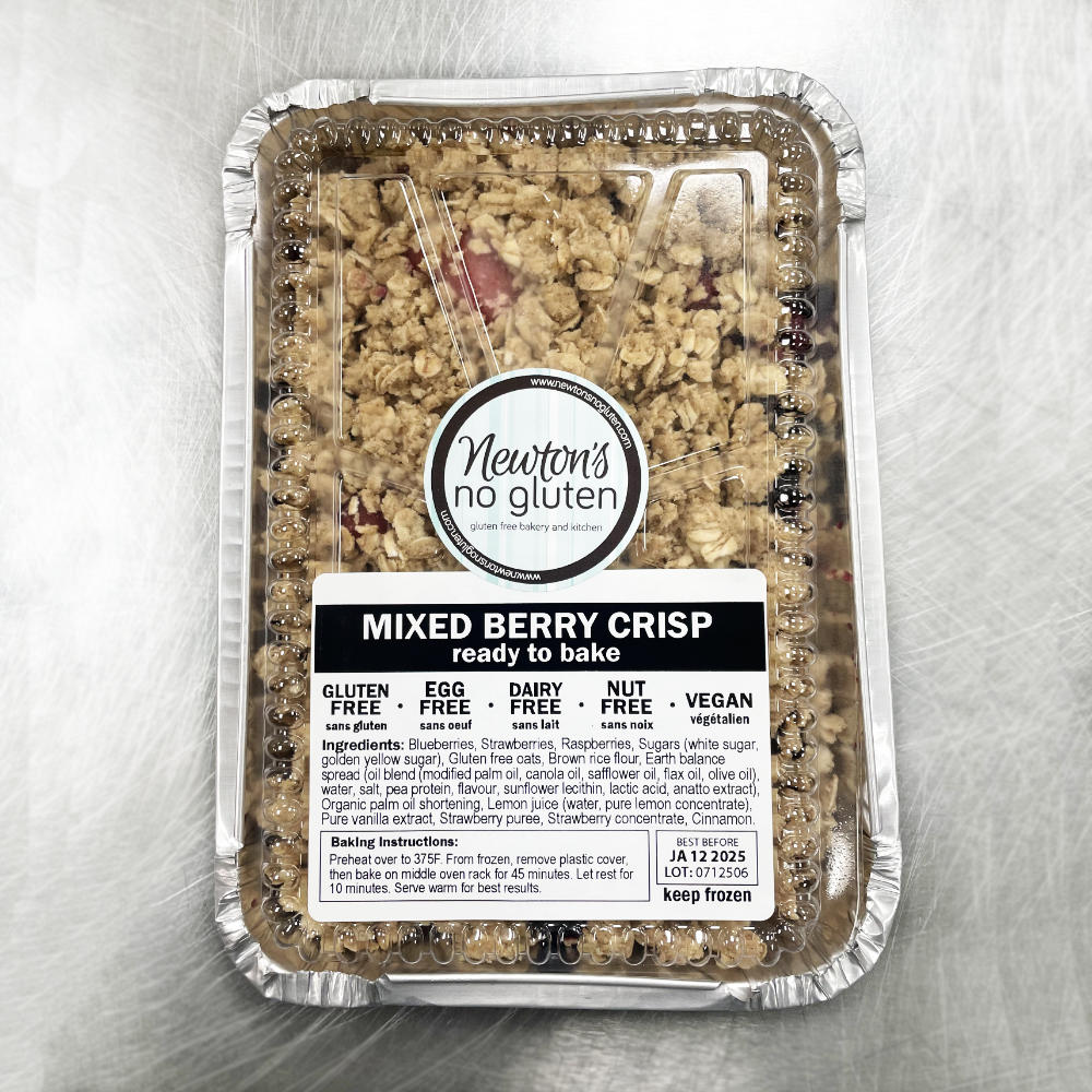 Mixed Berry Crisp (ready to bake)