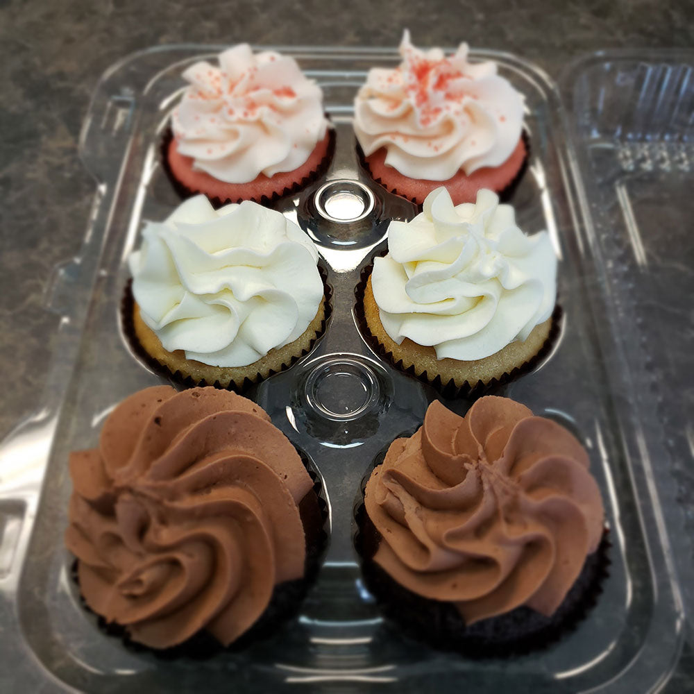 Neapolitan Mixed Cupcake Pack (6)