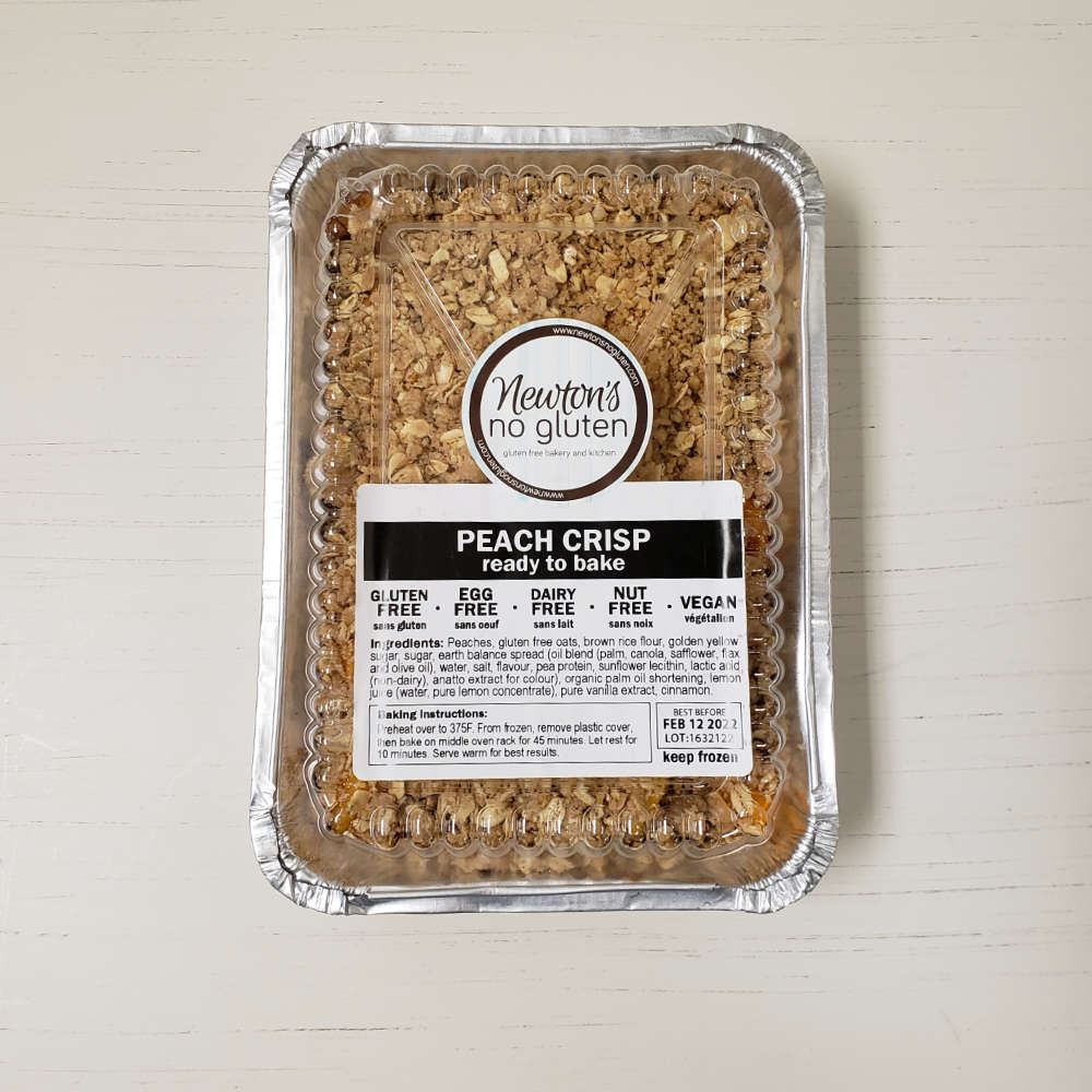 Peach Crisp (ready to bake)