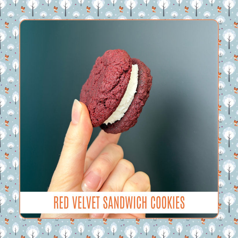 Red Velvet Sandwich Cookie