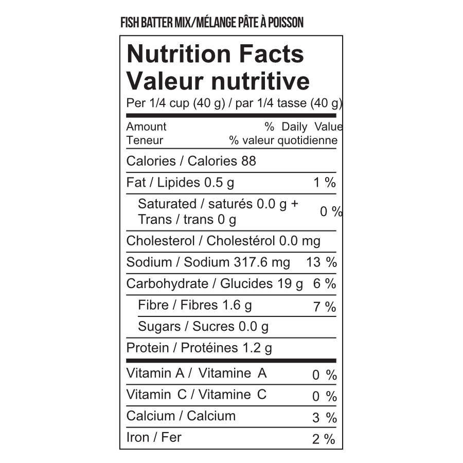 Ultimate Fish Batter Mix