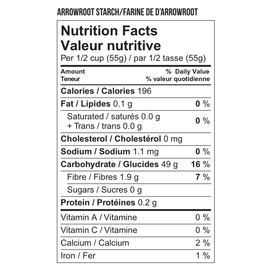 Arrowroot Starch
