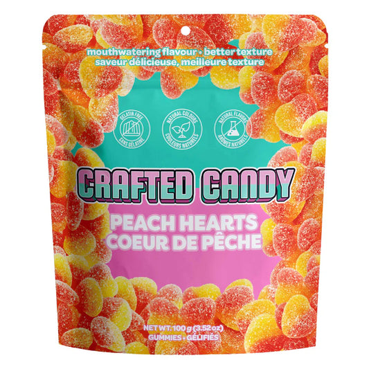 Crafted Candy - Peaches, Vegan