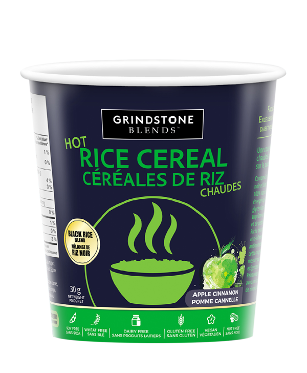Grindstone Blends - Single Serve Cream of Rice - Apple Cinnamon