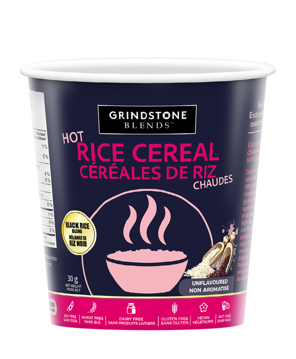 Grindstone Blends - Single Serve Cream of Rice - Unflavoured Blended