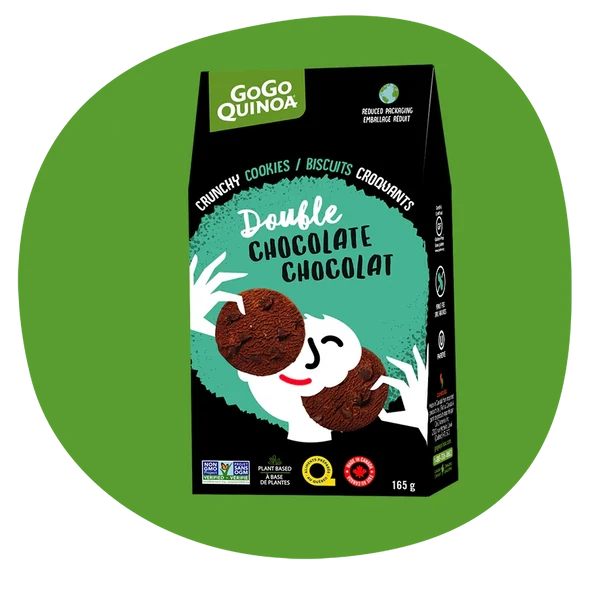 GoGo Quinoa - Double Chocolate Quinoa Cookies