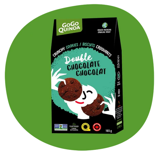 GoGo Quinoa - Double Chocolate Quinoa Cookies