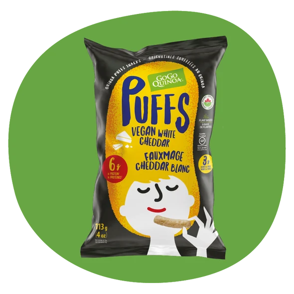 GoGo Quinoa - Vegan White Cheddar Puffs