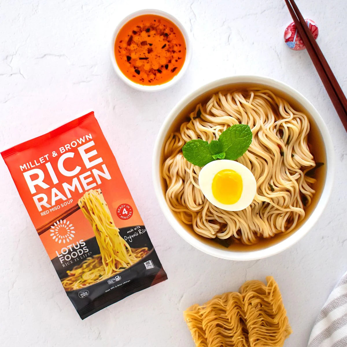 Lotus Foods - Millet & Brown Rice Ramen