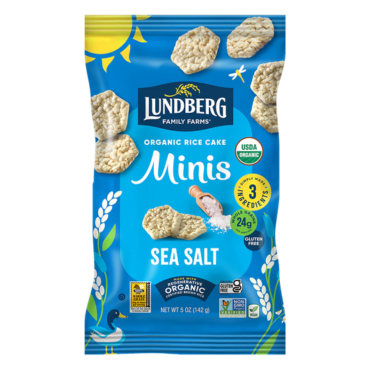 Lundberg - Rice Cake, Sea Salt - Organic