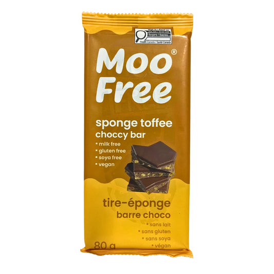 Moo Free - Sponge Toffee Choccy Bar