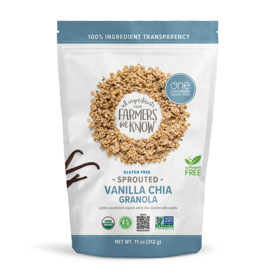 One Degree - Sprouted Oat Granola - Vanilla