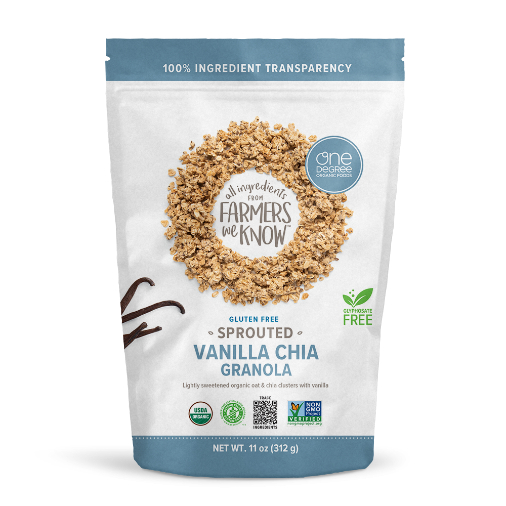 One Degree - Sprouted Oat Granola - Vanilla