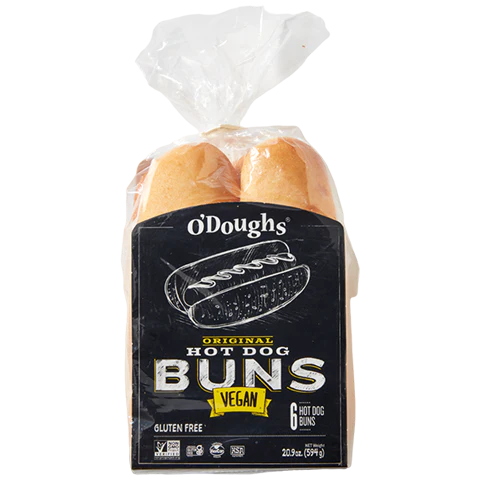 O'Doughs, Hot Dog Buns, Original