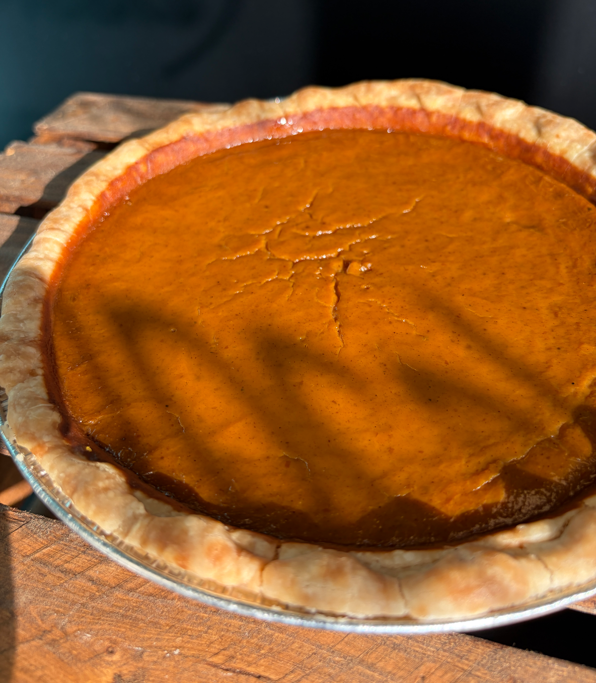 Pumpkin Pie 9" (ready to bake)