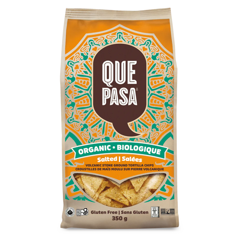 Que Pasa Organic Salted Chips Tortilla
