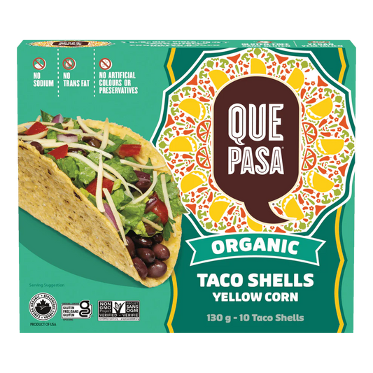 Que Pasa Organic Yellow Corn Taco Shells
