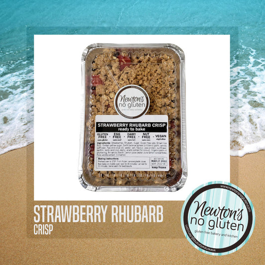 Strawberry Rhubarb Crisp (ready to bake)