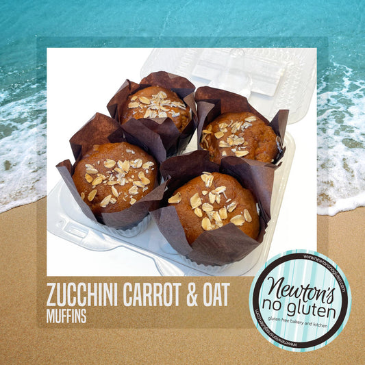 Zucchini Carrot & Oat Muffins (4)