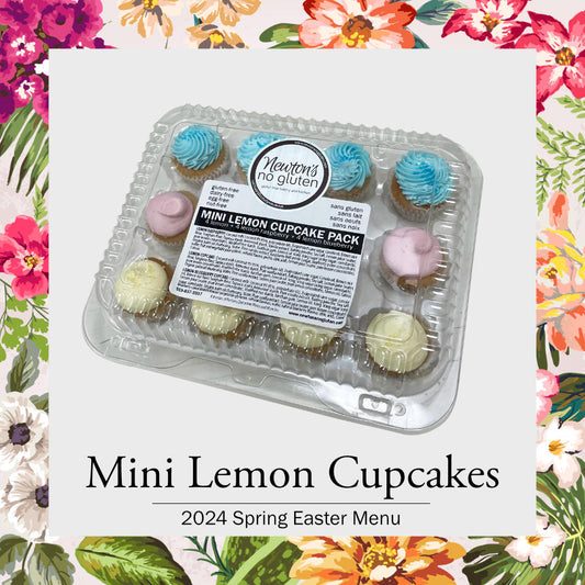 Mini Cupcakes - Lemon Mixed Pack (12)