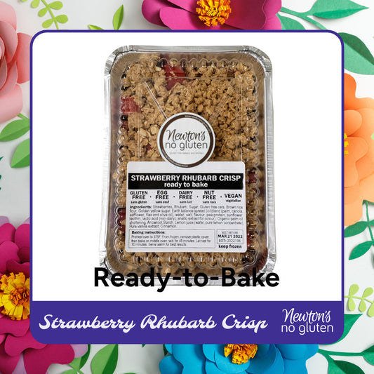 Strawberry Rhubarb Crisp (ready to bake)