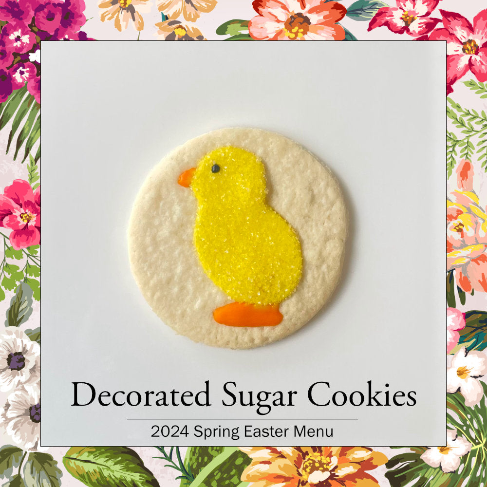 Single Spring Easter Sugar Cookie