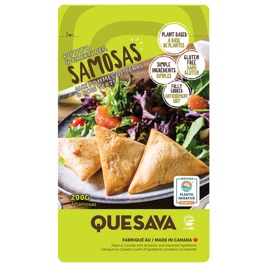 Quesava Green Pea & Potato Samosa