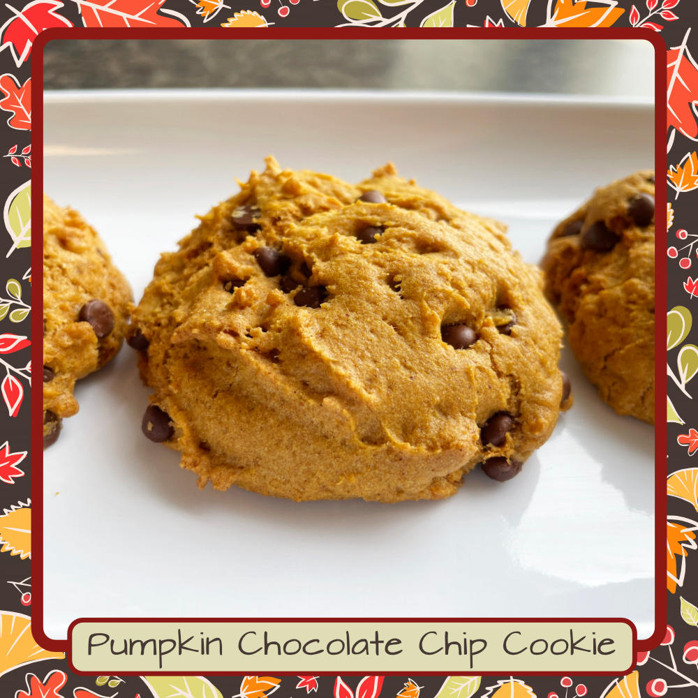 Pumpkin Chocolate Chip Cookie