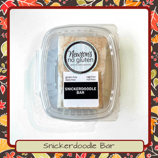 Snickerdoodle Bar