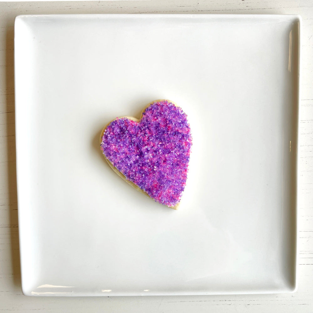 Valentine's Sugar Cookie Hearts