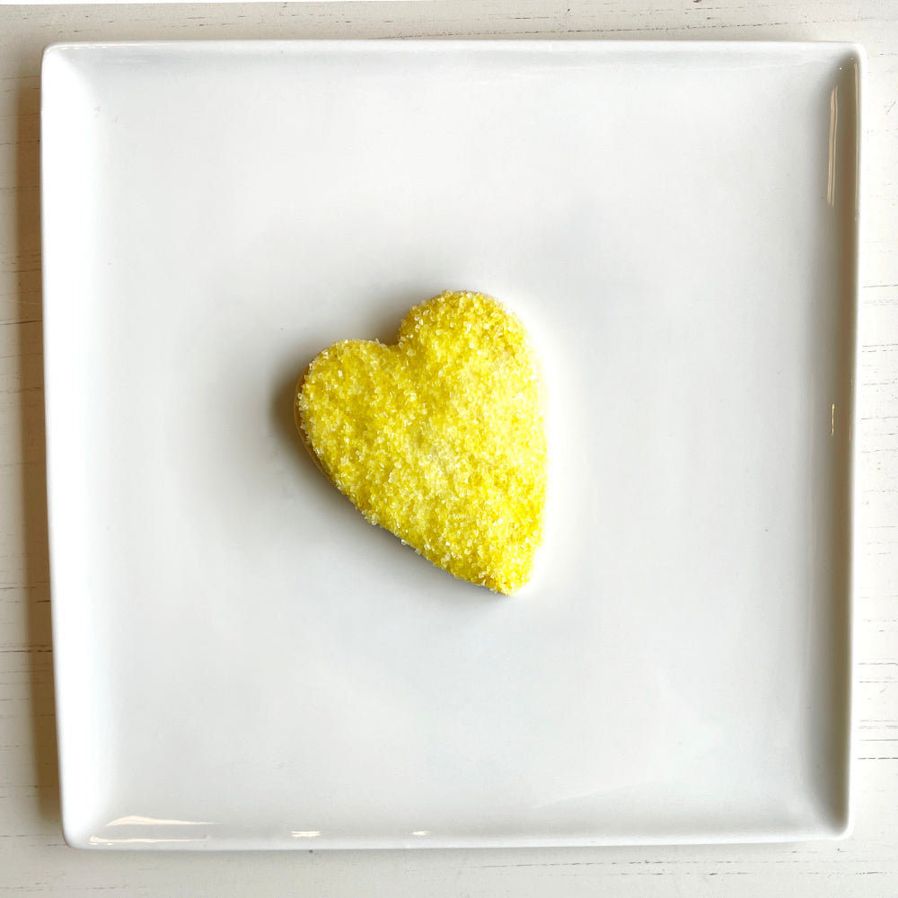 Valentine's Sugar Cookie Hearts