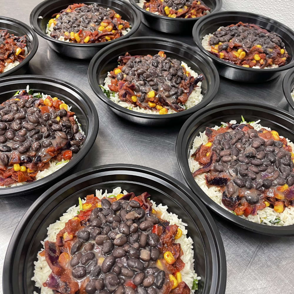 Meal - Black Bean Burrito Bowl with Cilantro-Lime Rice