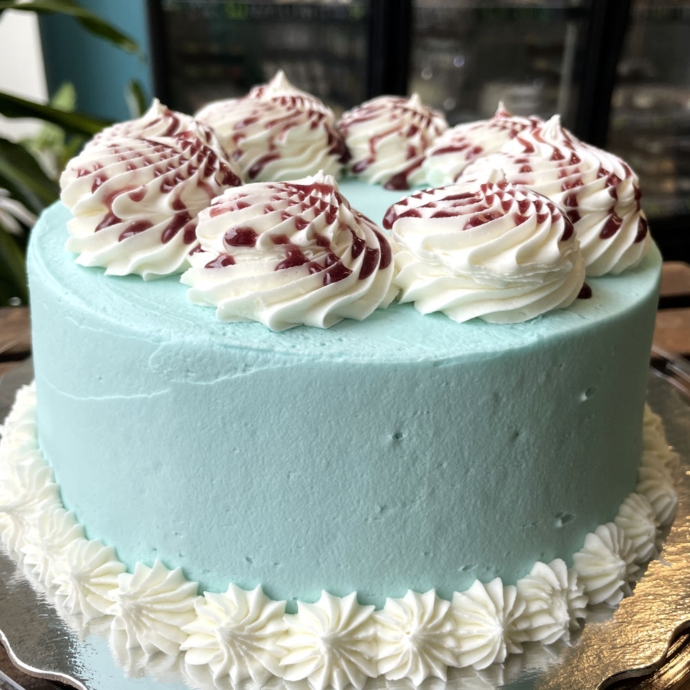 Cakes - Blueberries & Cream Cake