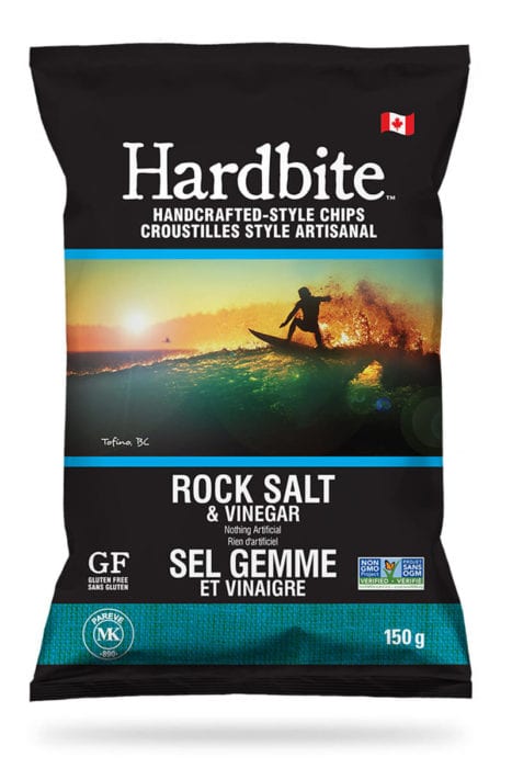 Hardbite Chips, Salt & Vinegar, 150g