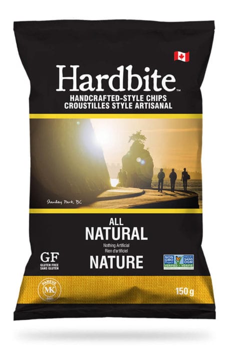 Hardbite Chips, Natural, 150g