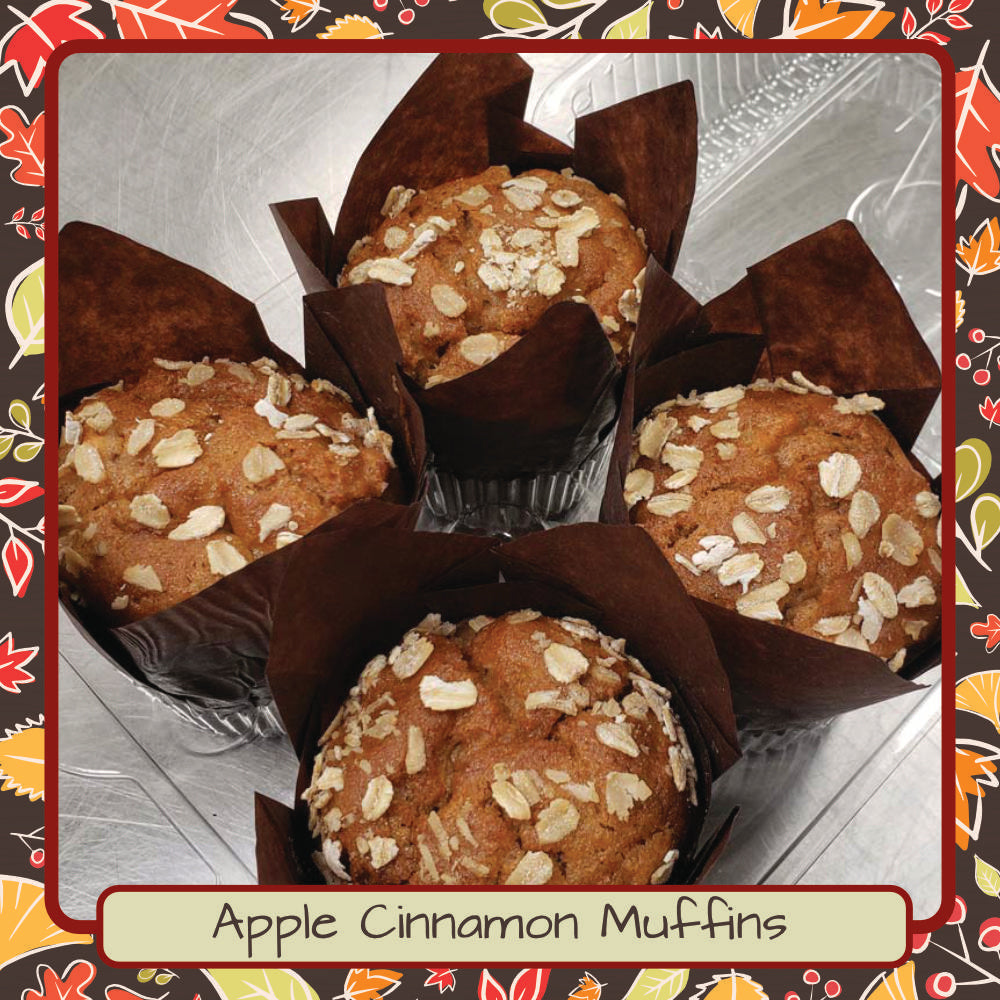 Muffins - Apple Cinnamon (4)