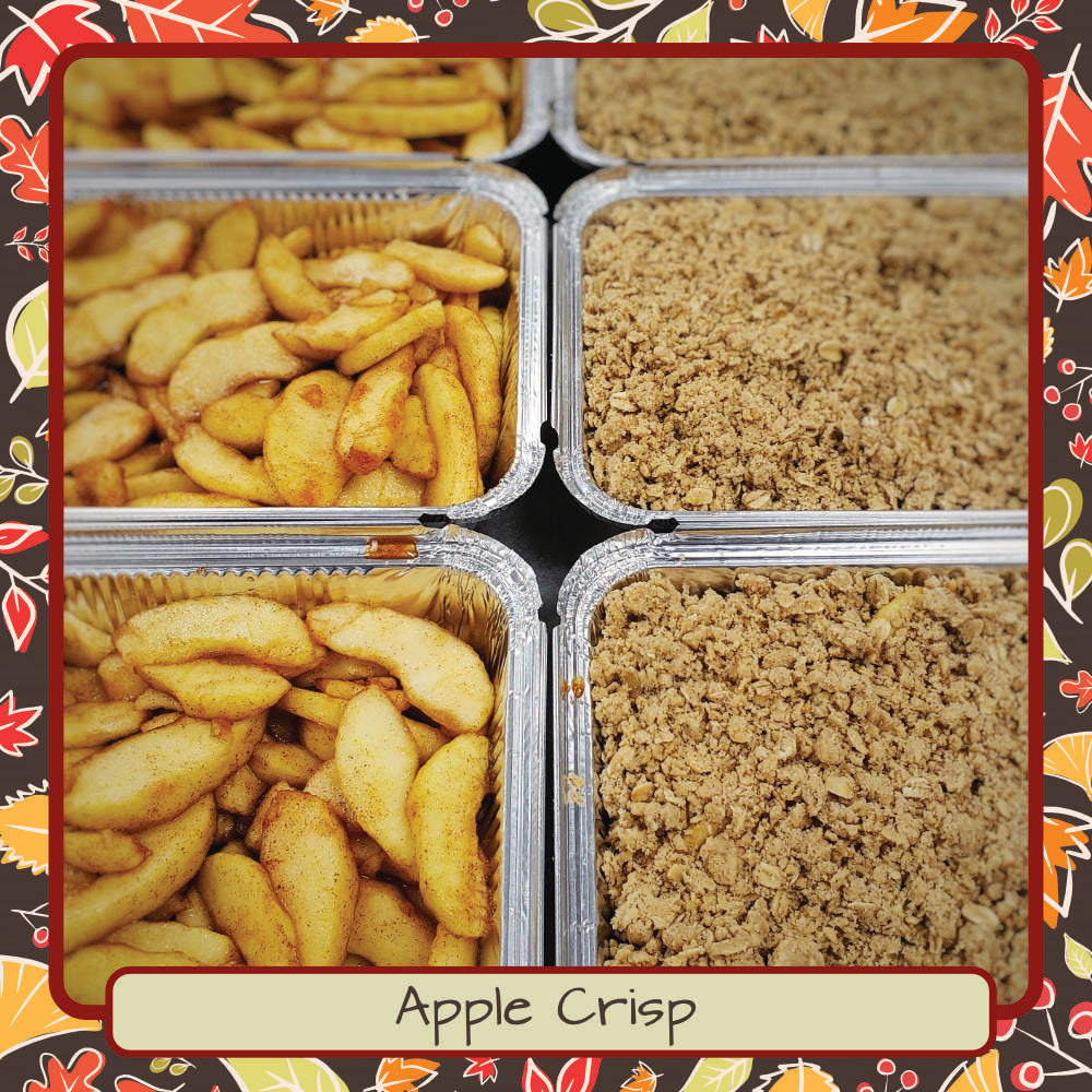 Apple Crisp (ready to bake)