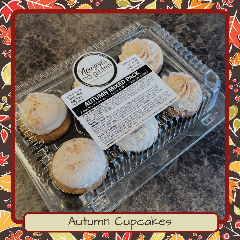 Cupcakes - Autumn Mixed Pack (6)